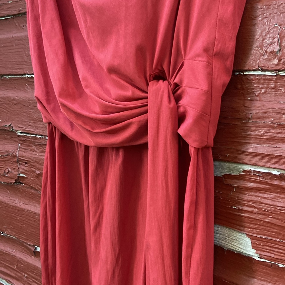 Diane Von Furstenberg Tamara Dress in Cayenne Women’s Size 8 - Picture 10 of 13